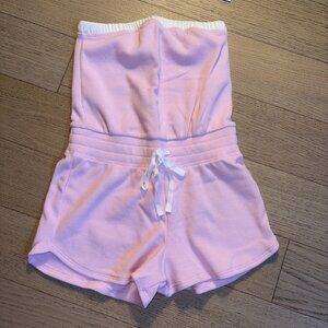 Gilly Hicks by Hollister - Soft Strapless Romper in Pink